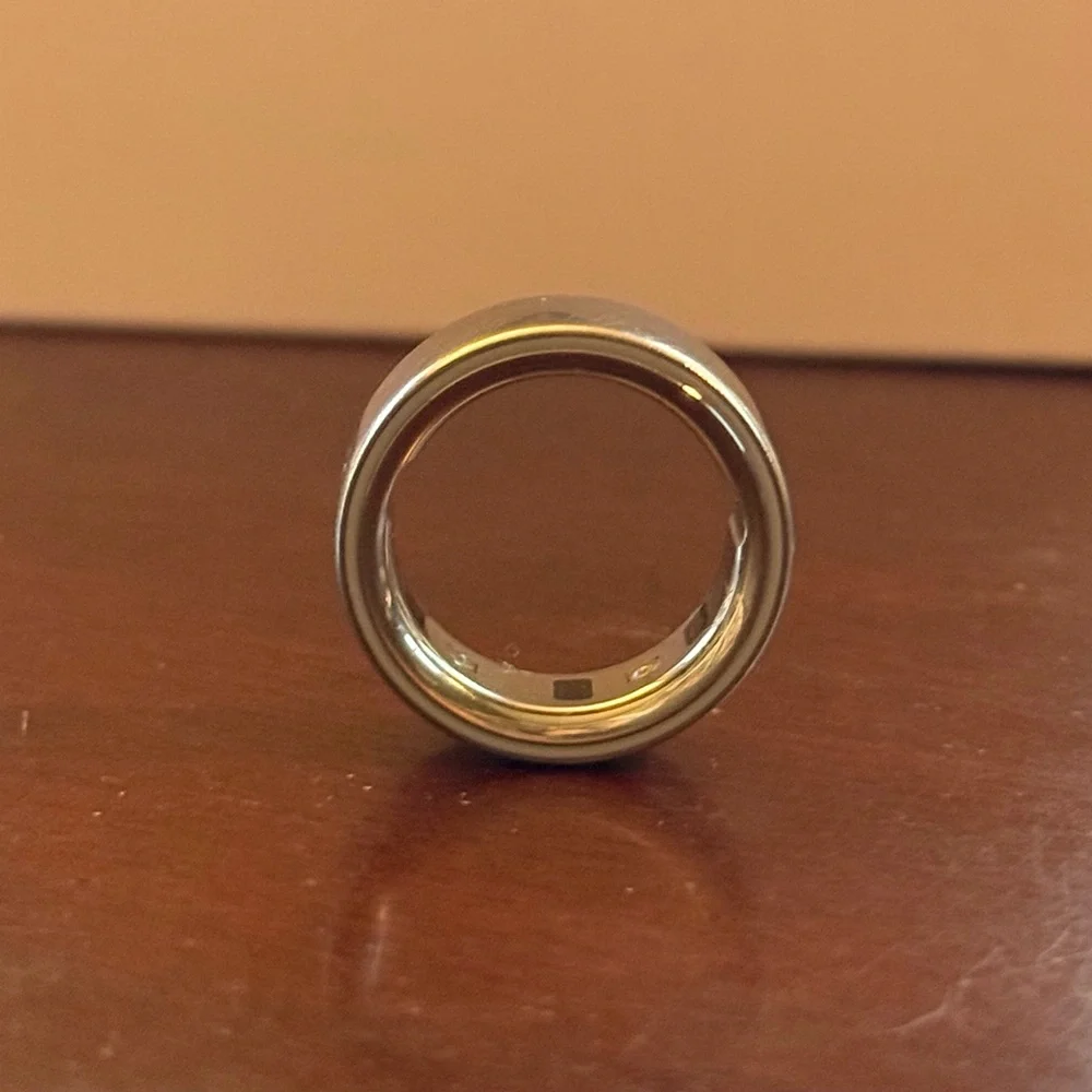 Oura Ring Gen 4 - Horizon, Silver, Size 7